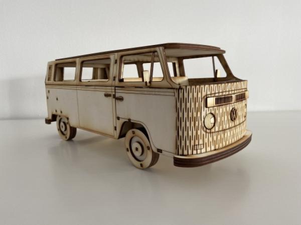 VW Transporter Typ2 - T2 (Bus) as 3D large model